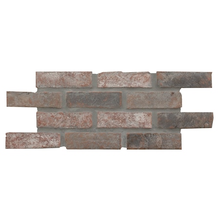 BrickStaks Noble Red Clay Brick SAMPLE Mosaic Sheet Wall Tile